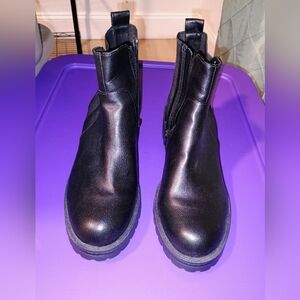 Women's moto boots